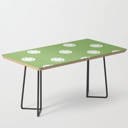 Green smiley faces Coffee Table