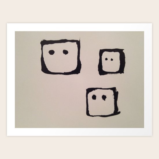 Dots 3 Art Print