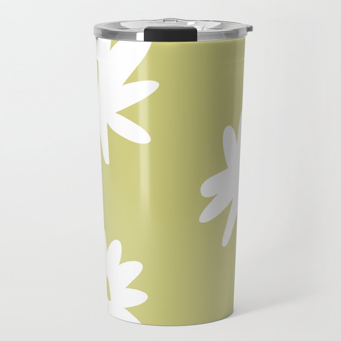 Minimal flora 16 Travel Mug