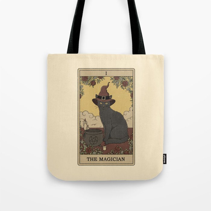 The Magician - Cats Tarot Tote Bag