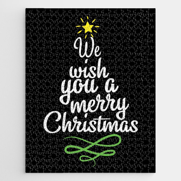 We Wish You A Merry Christmas Jigsaw Puzzle