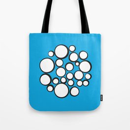 Circles, Bubbles, Abstract Tote Bag