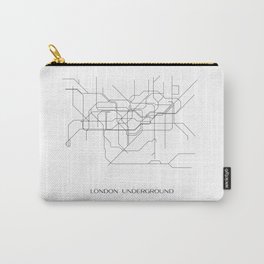 London Underground Line Drawing Carry-All Pouch