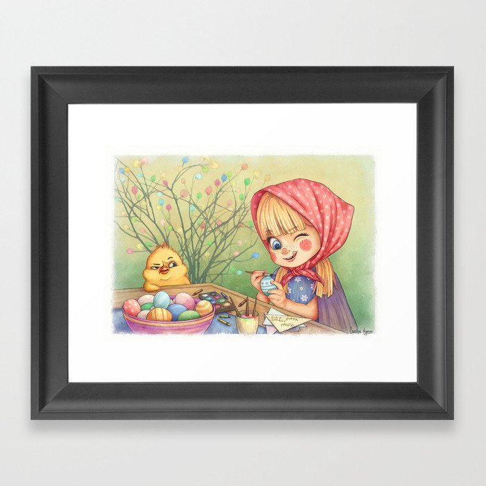 Easter Fun Framed Art Print