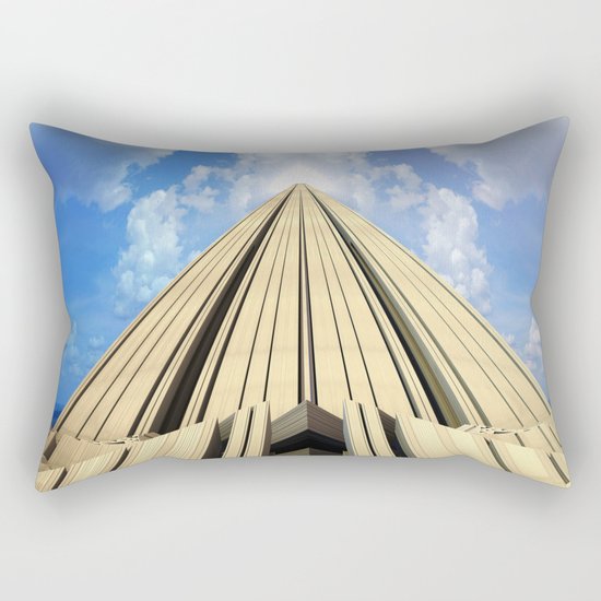 Pyramid of the Daylight Rectangular Pillow