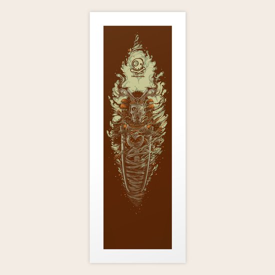 MKI Samurai Art Print