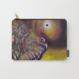 Uprooted Carry-All Pouch | Space, Dots, Woman, Dancer, Grass, Uprooted, Nature, Wasteland, Landscape, Mystical 