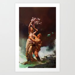 Apollo and Daphne Art Print