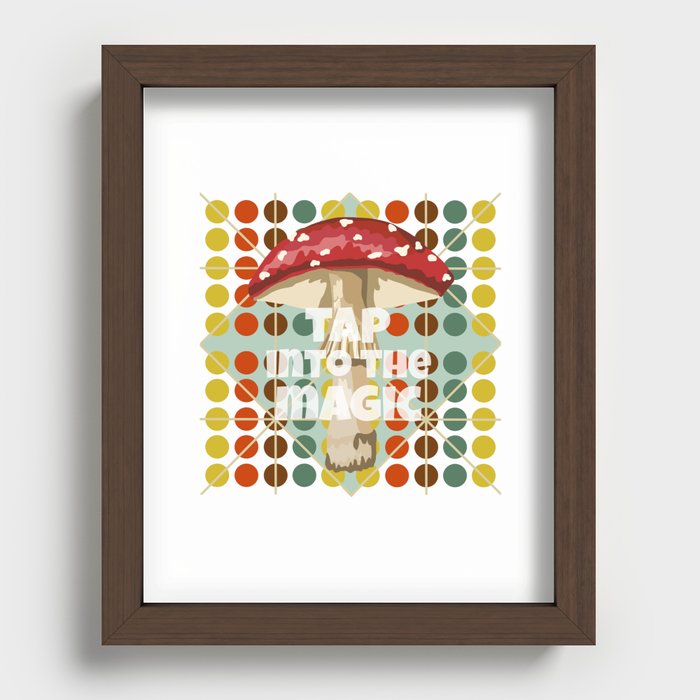 Tap into the Magic Recessed Framed Print