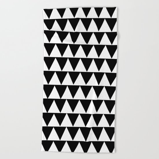 Triangles Beach Towel