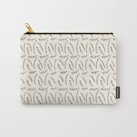 Delicate Twigs Pattern Carry-All Pouch