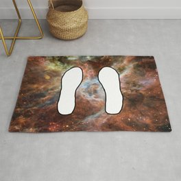 Space Feet Rug