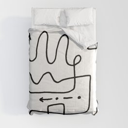 Happy doodle Comforter