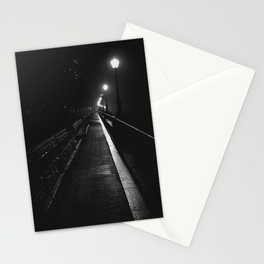 Nighttime Walk Stationery Cards