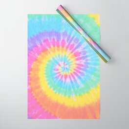 Rainbow Tie Dye Wrapping Paper