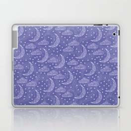 Celestial Majesty Moon and Clouds Laptop Skin