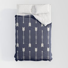 Blue Arrow Pattern  Comforter