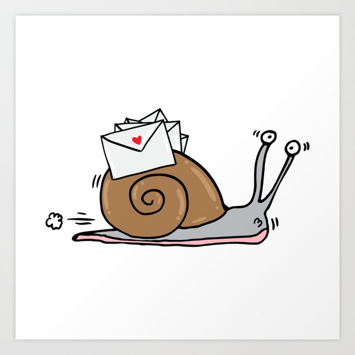 snail mail clipart