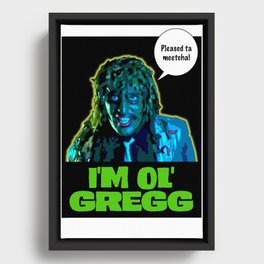 Old Gregg Framed Canvas