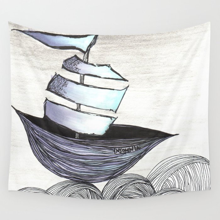 S.S. Insomnia Wall Tapestry