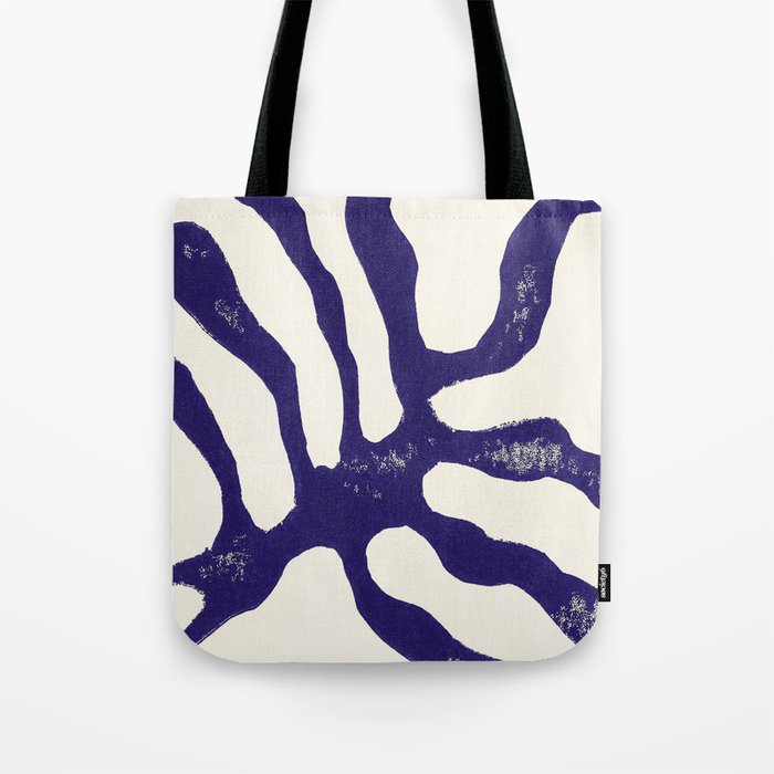 Roots / Linocut Print Tote Bag