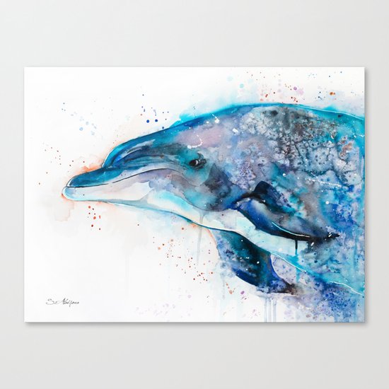 Dolphin Canvas Print