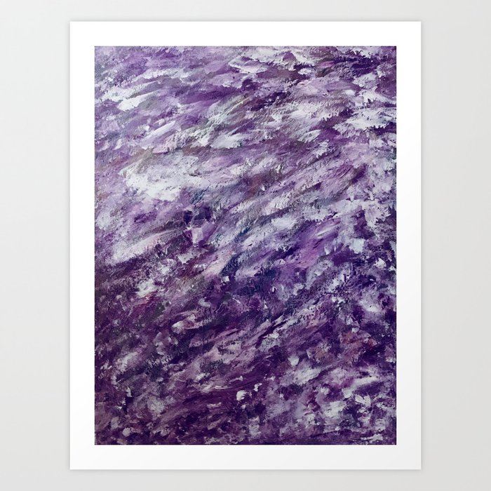 purple haze Art Print