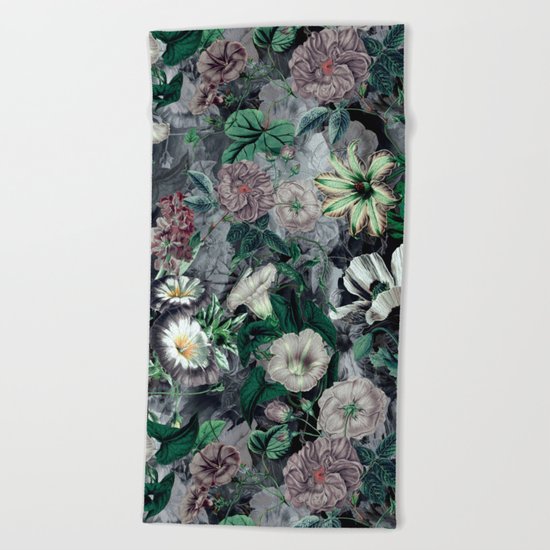 Floral Camouflage VSF016 Beach Towel