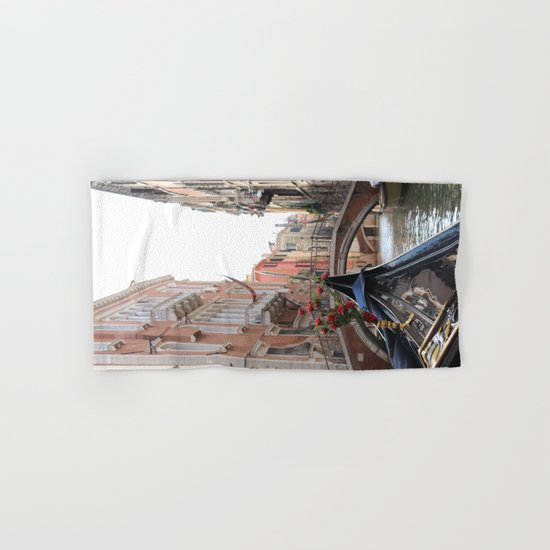 Italy Venice Gondola Hand & Bath Towel