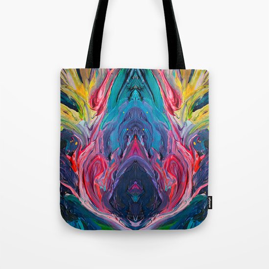 Bird Flower Tote Bag
