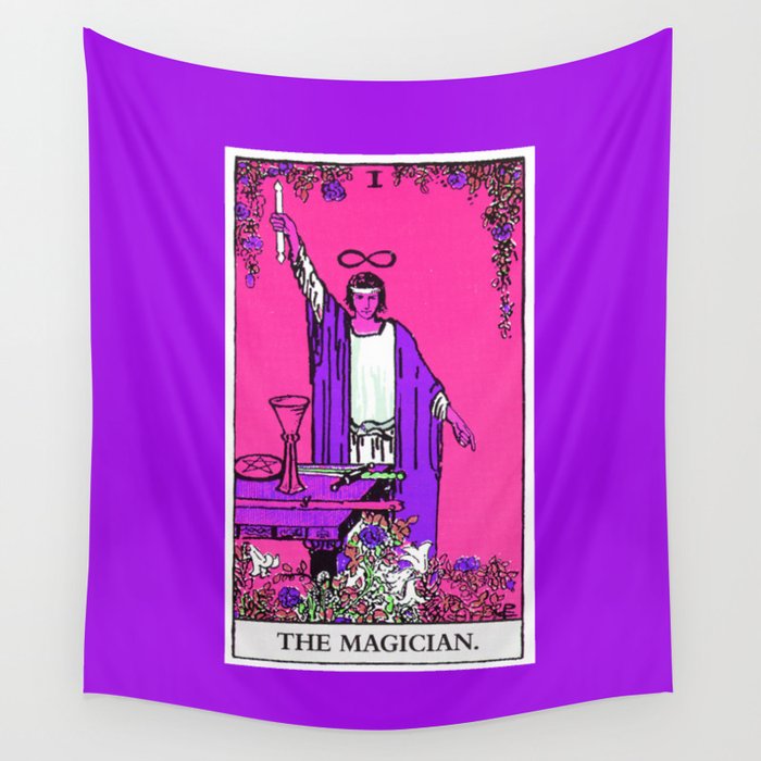 The magician tarot tapestry outlet