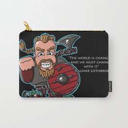 Ragnar Lothbrok  Carry-All Pouch | People, Movies & TV, Funny, Comic 
