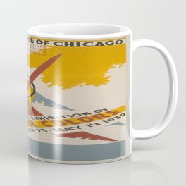 Vintage poster - International Exhibition of Water Colors Coffee Mug