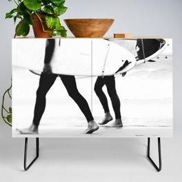 Catch a Wave Print - abstract black white surf board photography - Cool Surfers Print - Beach Decor Credenza