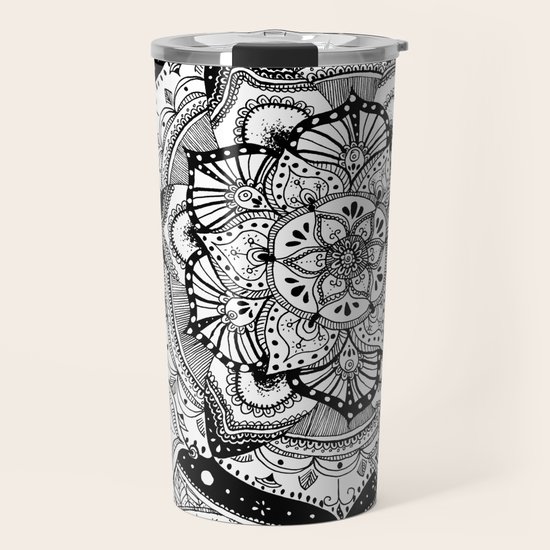 Mandala 01 Travel Mug By Amassong Society6