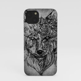 The Lotus Wolf iPhone Case