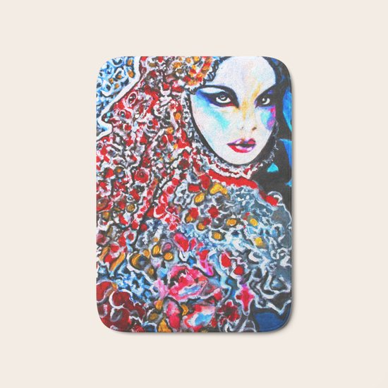 Flowers Bath Mat