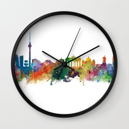 Berlin Skyline Wall Clock