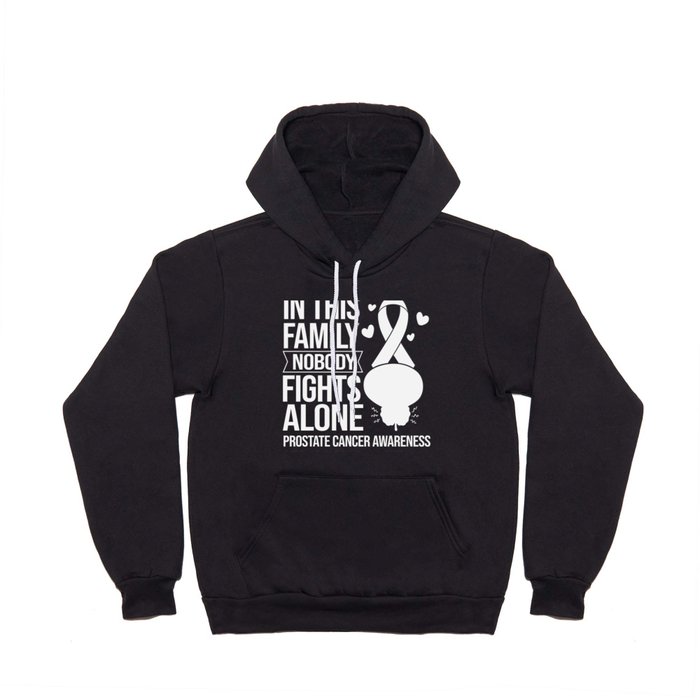 Prostate Cancer Blue Ribbon Survivor Awareness Hoody