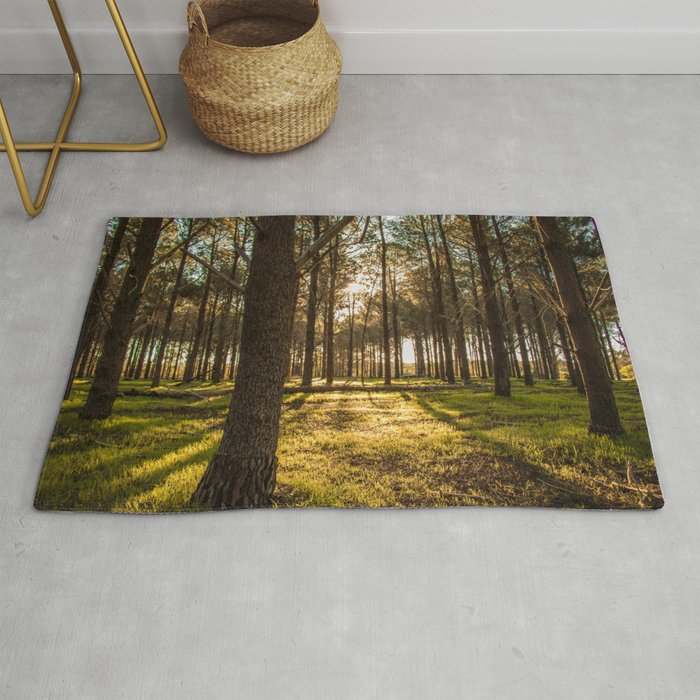 Sunset in the Pines Rug
