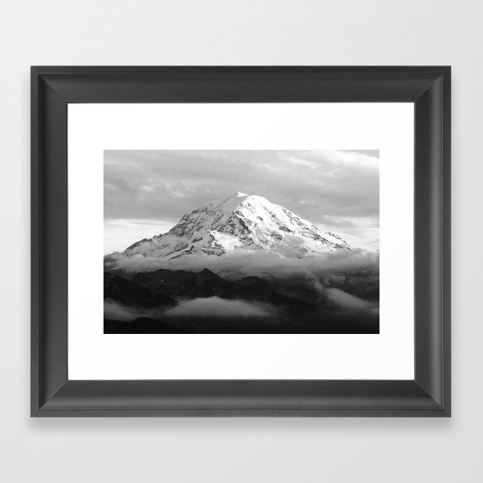 Marvelous Mount Rainier Framed Art Print