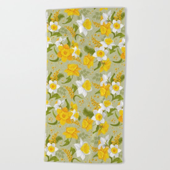 Spring in the air #14 Beach Towel