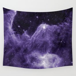 Cassiopeia Constellation Mountains of Creation Galaxy Space Ultraviolet Wall Tapestry