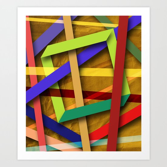 Abstract #356 Art Print