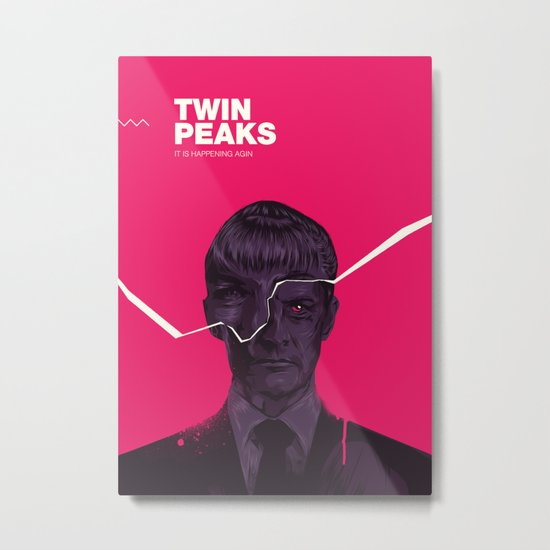 Twin Peaks 2017 Metal Print
