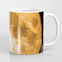 orange full moon Coffee Mug