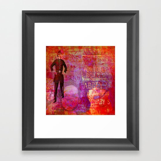 God save England Framed Art Print