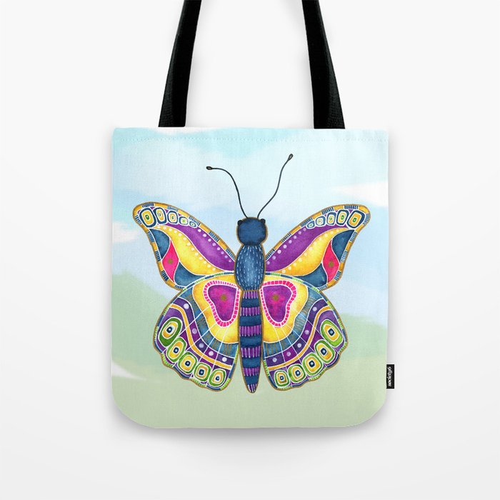 Butterfly III on a Summer Day Tote Bag