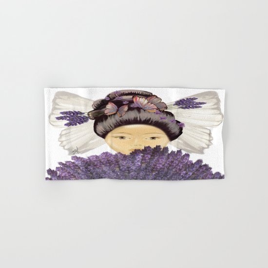 Lavender Hand & Bath Towel