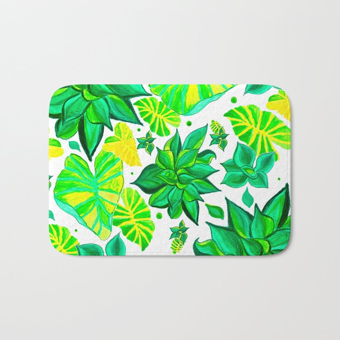 Lophantha/Elephant Ears Bath Mat